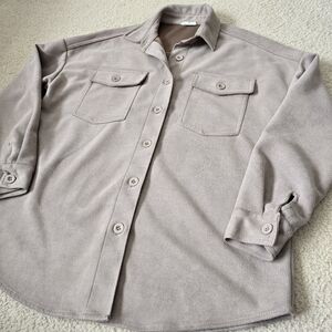 Lightweight Button Down Shacket